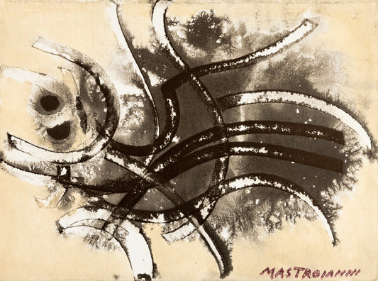 Umberto MASTROIANNI : Le jardin des mystères de Proust - Lithographie signée