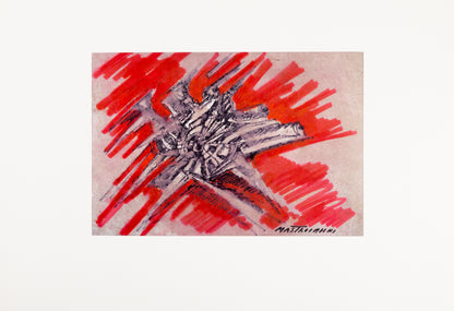 Umberto MASTROIANNI : Apocalypse - Lithographie signée