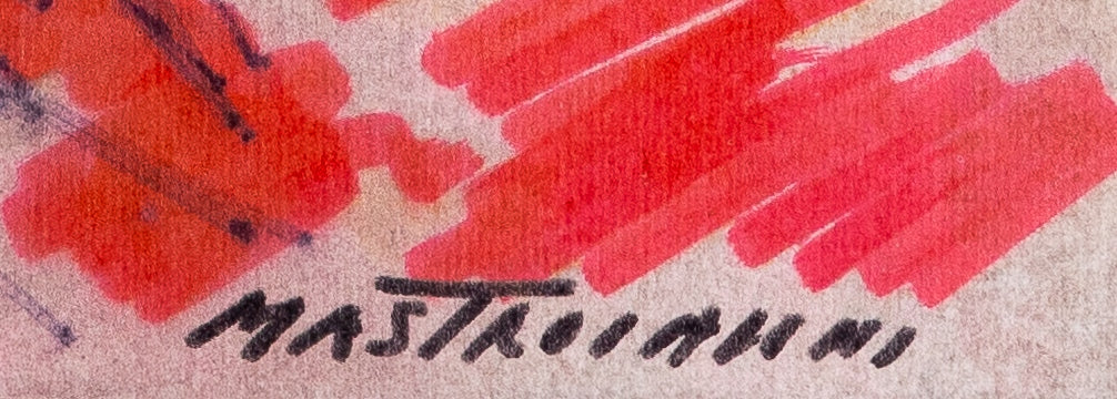 Umberto MASTROIANNI : Apocalypse - Lithographie signée