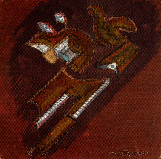 Umberto MASTROIANNI : La Colombe et la Lune - Lithographie signée