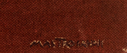 Umberto MASTROIANNI: La paloma y la luna, litografía firmada