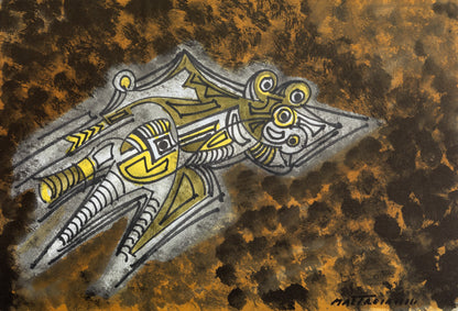Umberto MASTROIANNI : La Sorcière - Lithographie signée