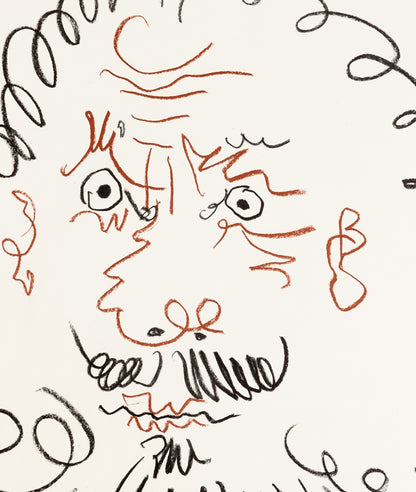 Pablo PICASSO : Le Gentilhomme - Affiche originale signée