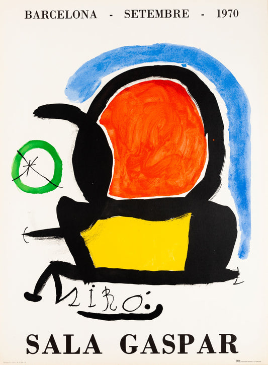 Joan MIRO : Tapis de Tarragona - Affiche en Lithographie originale signée
