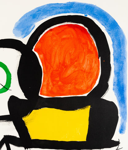 Joan MIRO : Tapis de Tarragona - Affiche en Lithographie originale signée