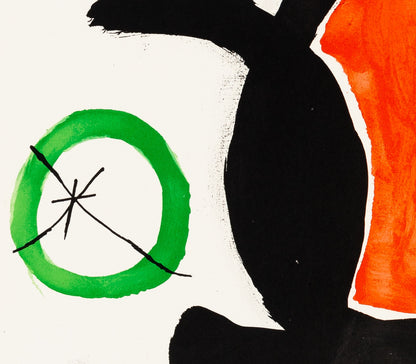 Joan MIRO : Tapis de Tarragona - Affiche en Lithographie originale signée