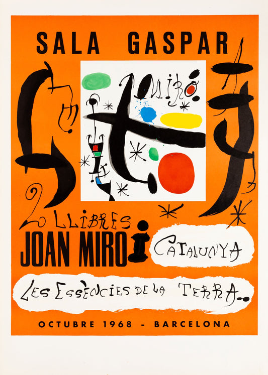 Joan MIRO : Les essències de la Terra - Affiche en lithographie originale signée
