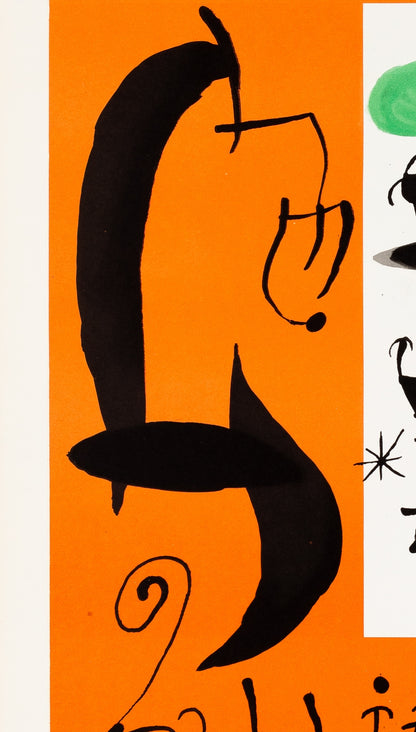Joan MIRO : Les essències de la Terra - Affiche en lithographie originale signée