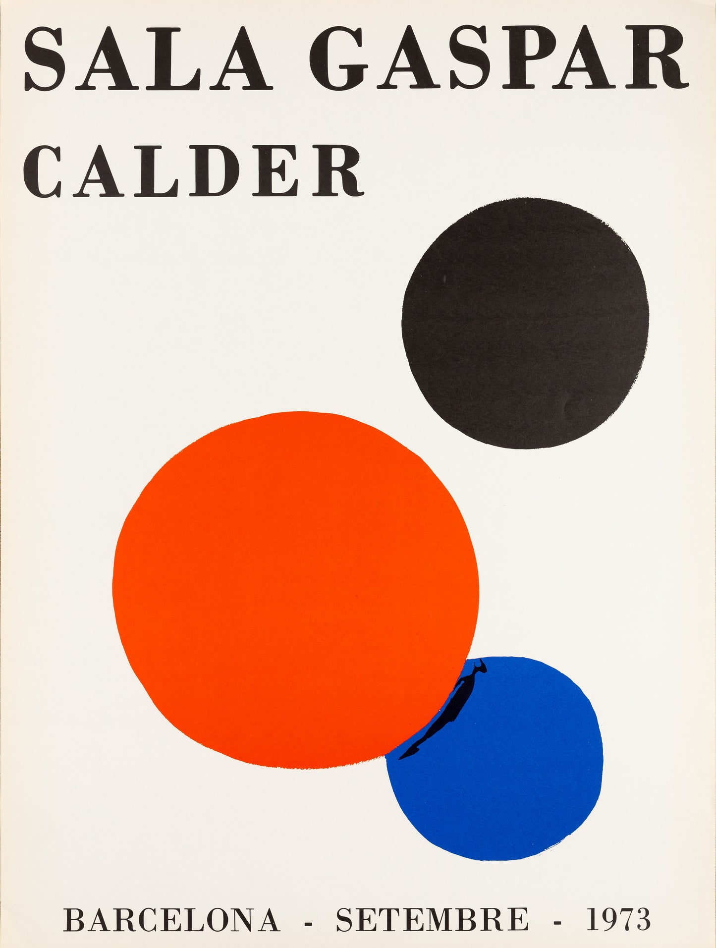 Alexander CALDER : Sala Gaspar 1973 - Lithographie originale