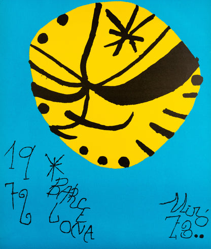 Joan MIRO : Galeria Gaspar 1973 - Affiche en lithographie originale signée