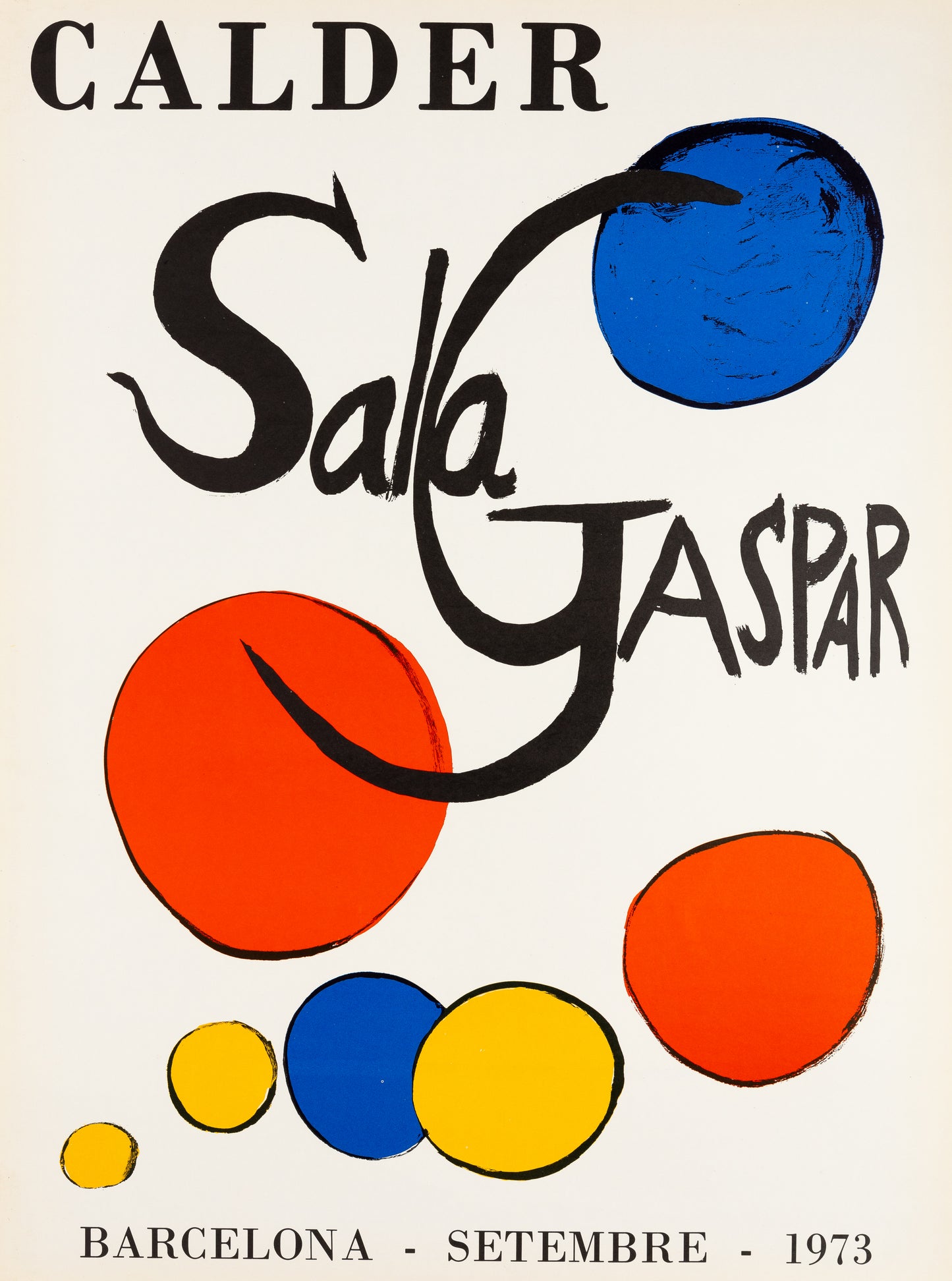 Alexander CALDER : Sala Gaspar - Lithographie originale