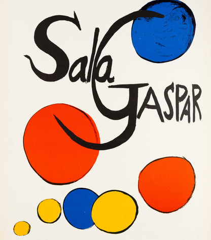 Alexander CALDER : Sala Gaspar - Lithographie originale