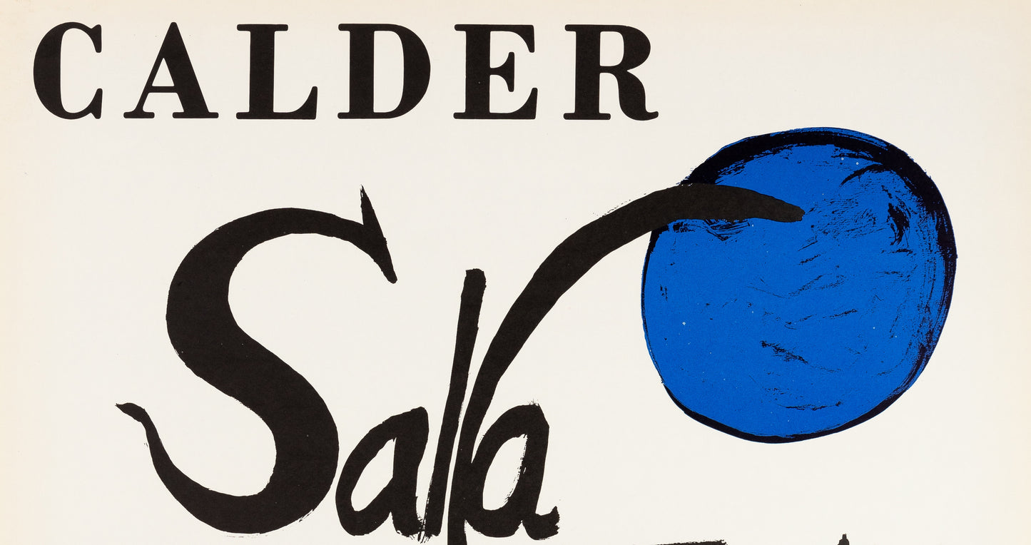 Alexander CALDER : Sala Gaspar - Lithographie originale