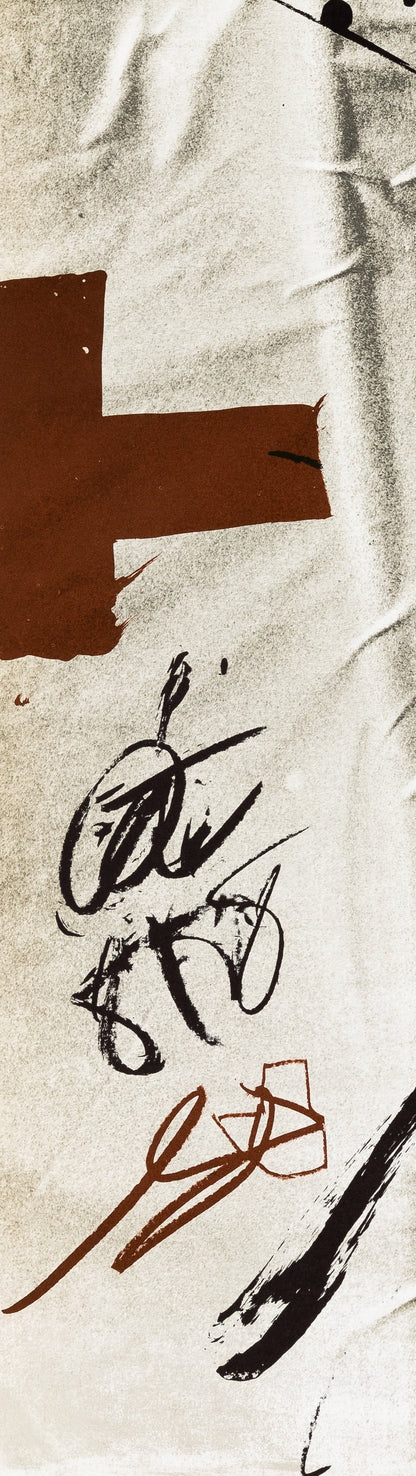 Antoni TAPIES : Galeria Punto - Affiche originale signée