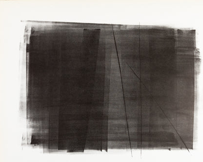 Hans HARTUNG : Composition abstraite - Lithographie originale