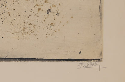 Johnny FRIEDLAENDER : Composition - Gravure originale signée