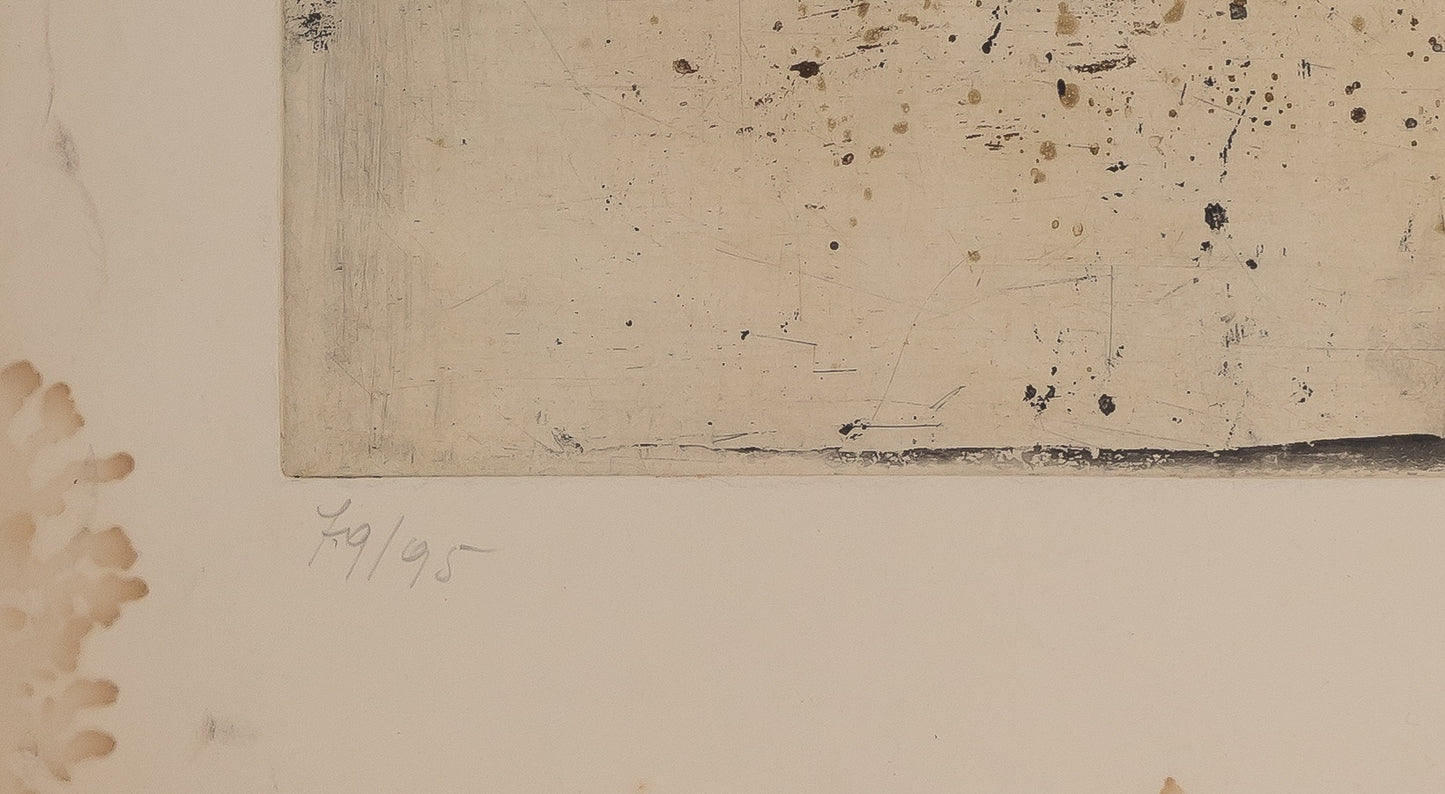 Johnny FRIEDLAENDER : Composition - Gravure originale signée