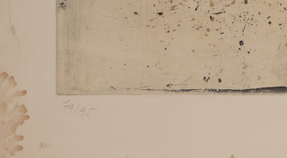 Johnny FRIEDLAENDER : Composition - Gravure originale signée