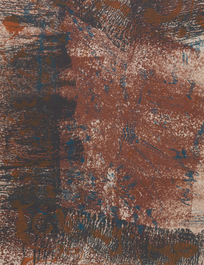 Camille BRYEN : Le parapluie chinois - Lithographie originale signée