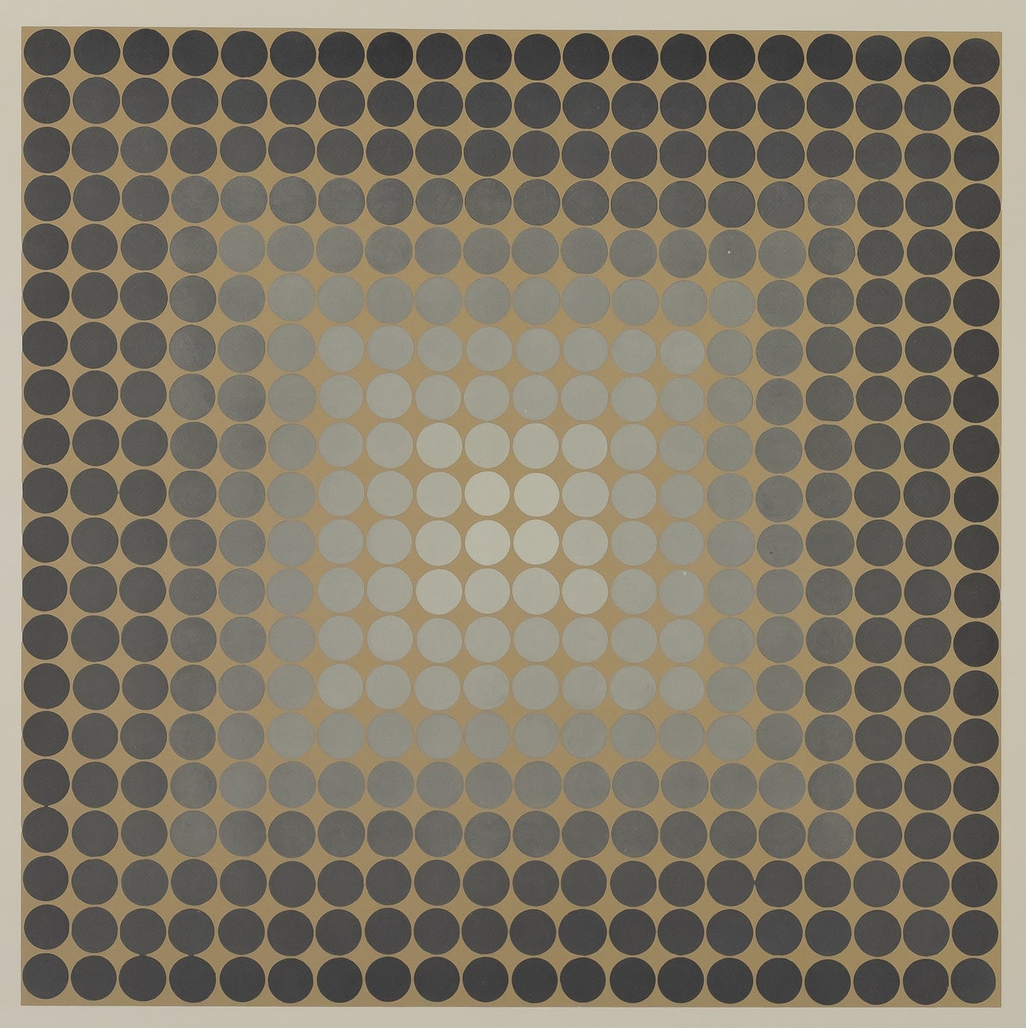 Victor VASARELY : CTA 102 - Héliogravure