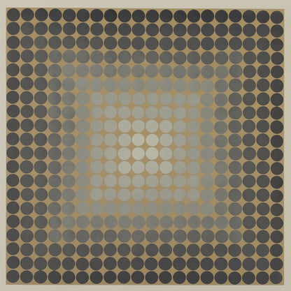 Victor VASARELY : CTA 102 - Héliogravure