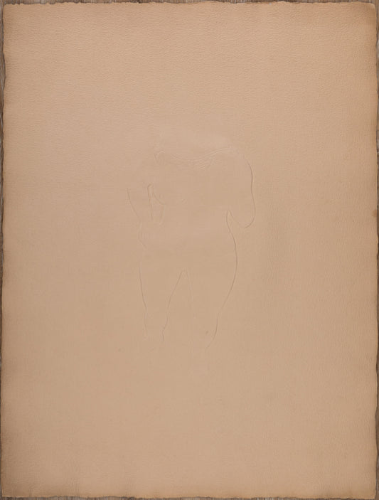Antoniucci VOLTI : Femme au repos - Gaufrage original