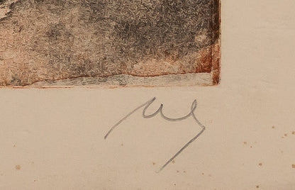 Aramis NEY : Composition abstraite - Lithographie originale signée