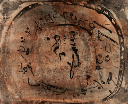 Aramis NEY : Composition abstraite - Lithographie originale signée