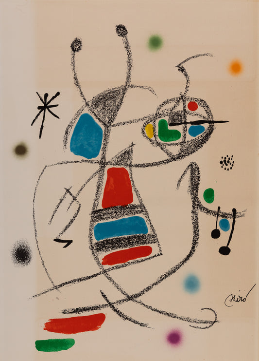 Joan MIRO : Maravillas con variaciones acrosticas 8 - Lithographie originale signée