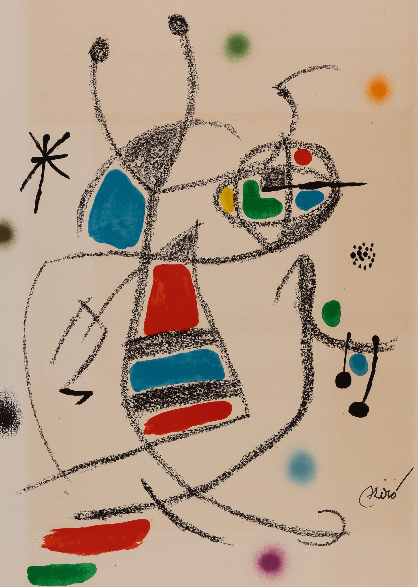 Joan MIRO : Maravillas con variaciones acrosticas 8 - Lithographie originale signée