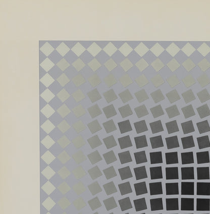 Victor VASARELY : CTA 106 ARG - Héliogravure