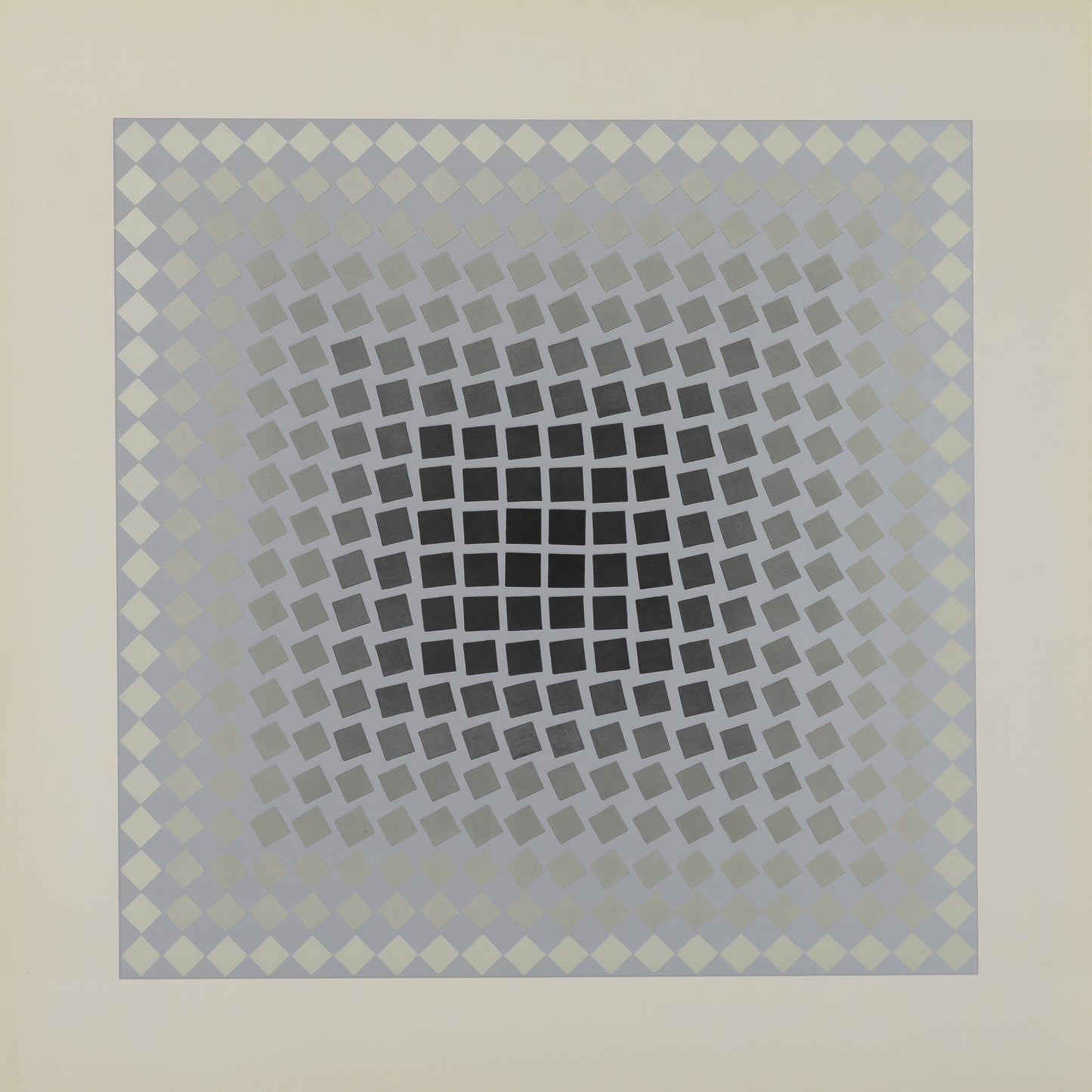 Victor VASARELY : CTA 106 ARG - Héliogravure