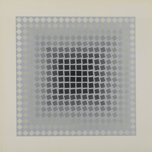 Victor VASARELY : CTA 106 ARG - Héliogravure