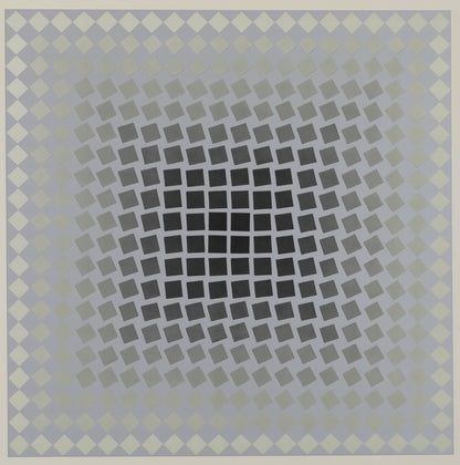 Victor VASARELY : CTA 106 ARG - Héliogravure