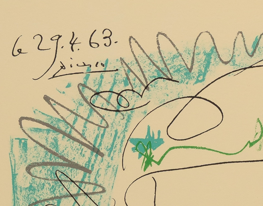 Pablo PICASSO : Maternité - Lithographie signée