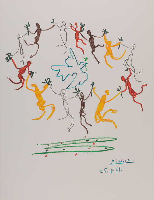 Pablo PICASSO : Ronde de la jeunesse - Lithographie signée