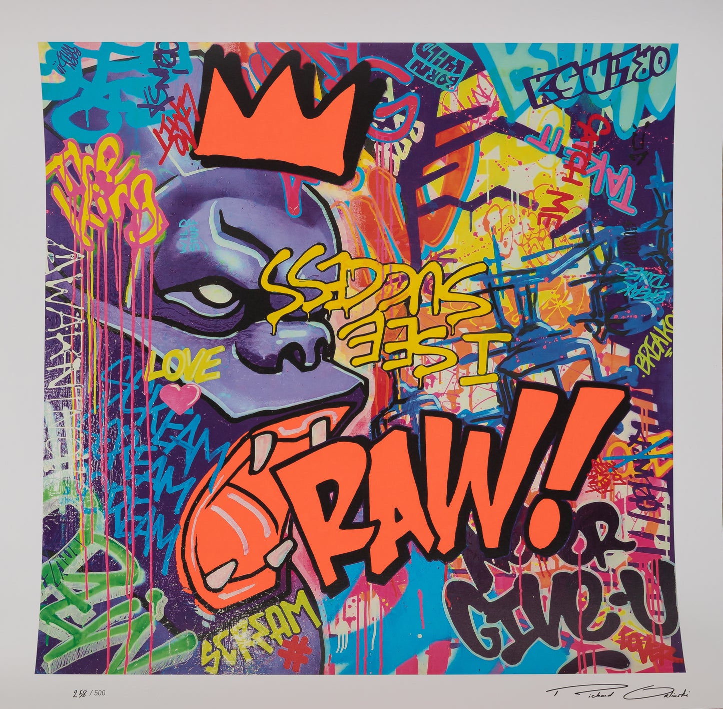 Richard ORLINSKI : RAW - Digigraphie signée