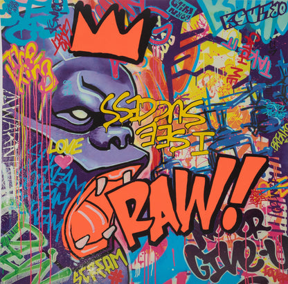 Richard ORLINSKI : RAW - Digigraphie signée