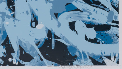 JONONE : Bleu Horizons - Sérigraphie originale signée