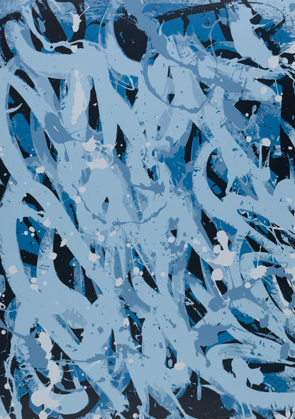 JONONE : Bleu Horizons - Sérigraphie originale signée