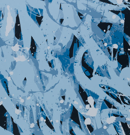 JONONE : Bleu Horizons - Sérigraphie originale signée
