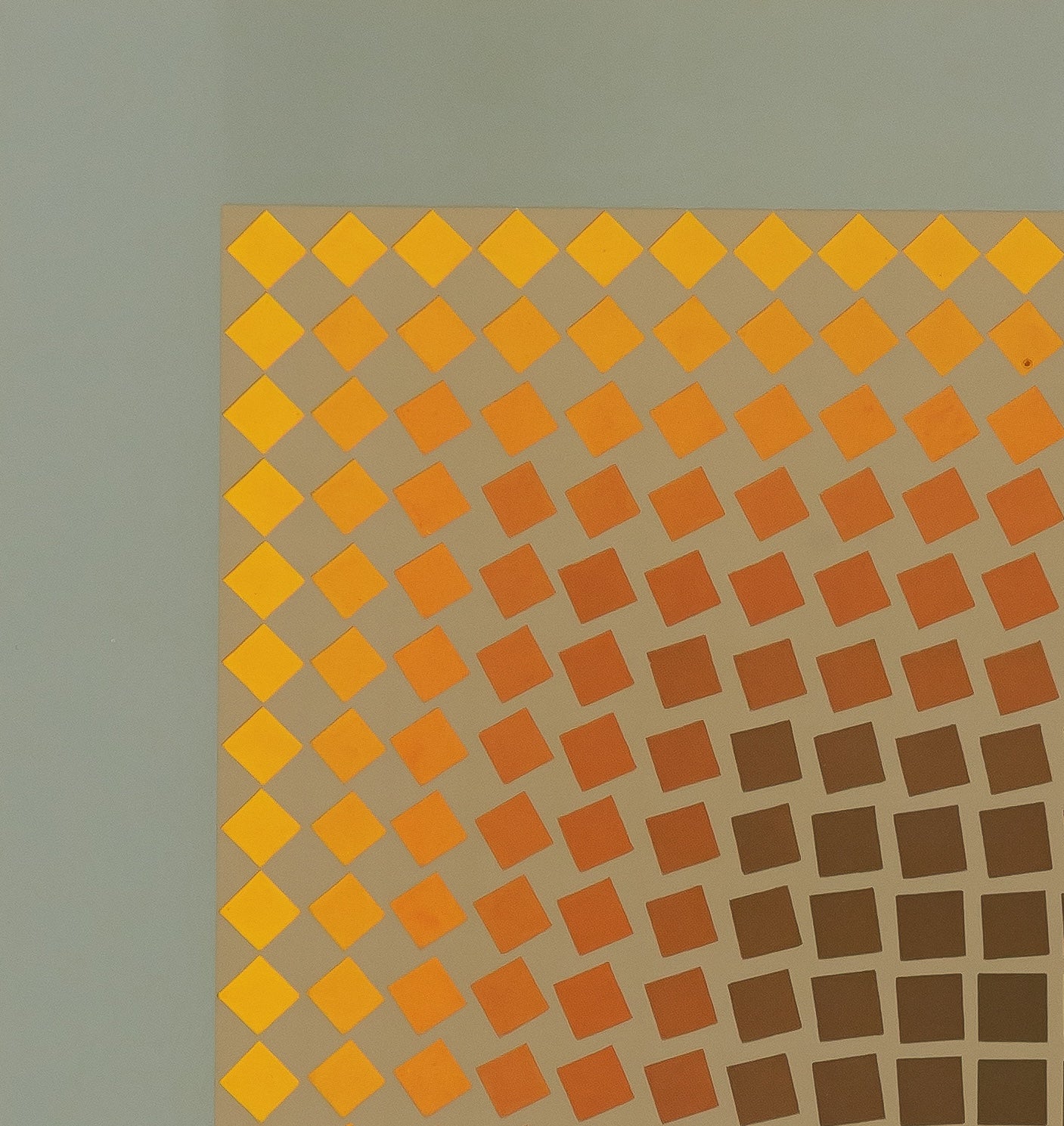 Victor VASARELY : CTA 105 - Héliogravure