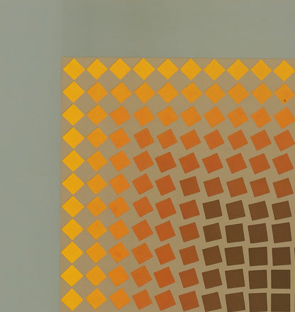 Victor VASARELY : CTA 105 - Héliogravure