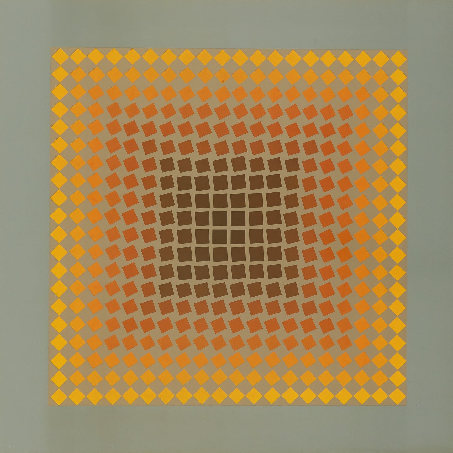 Victor VASARELY : CTA 105 - Héliogravure