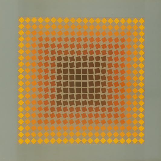 Victor VASARELY : CTA 105 - Héliogravure