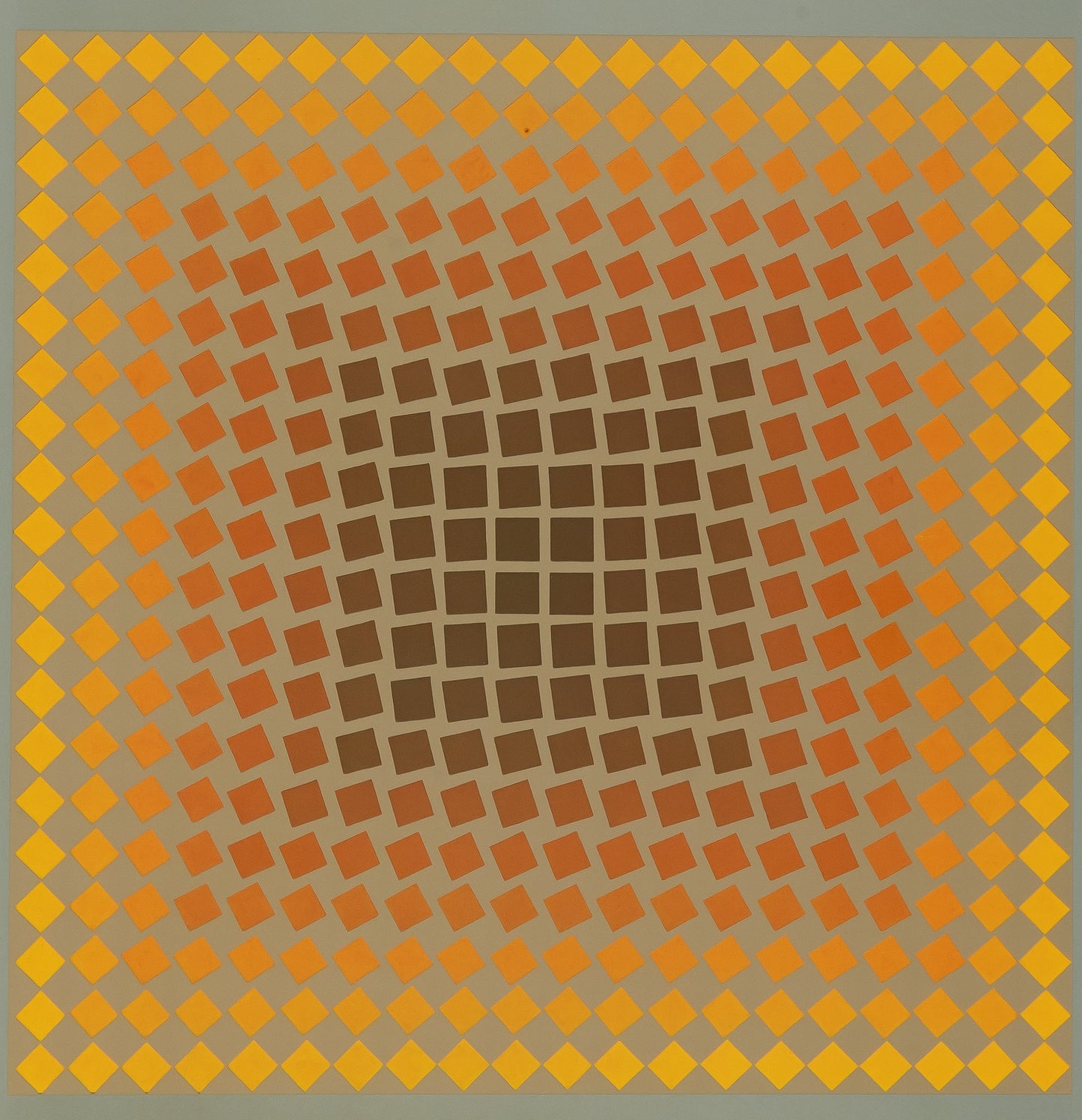 Victor VASARELY : CTA 105 - Héliogravure