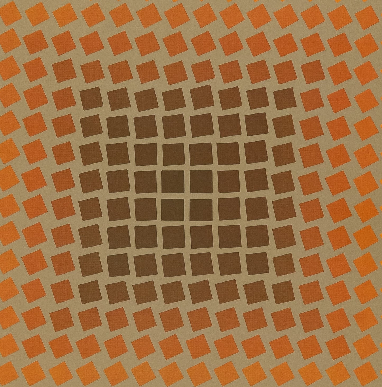 Victor VASARELY : CTA 105 - Héliogravure