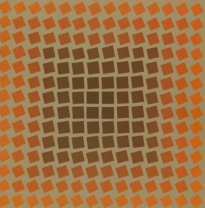 Victor VASARELY : CTA 105 - Héliogravure