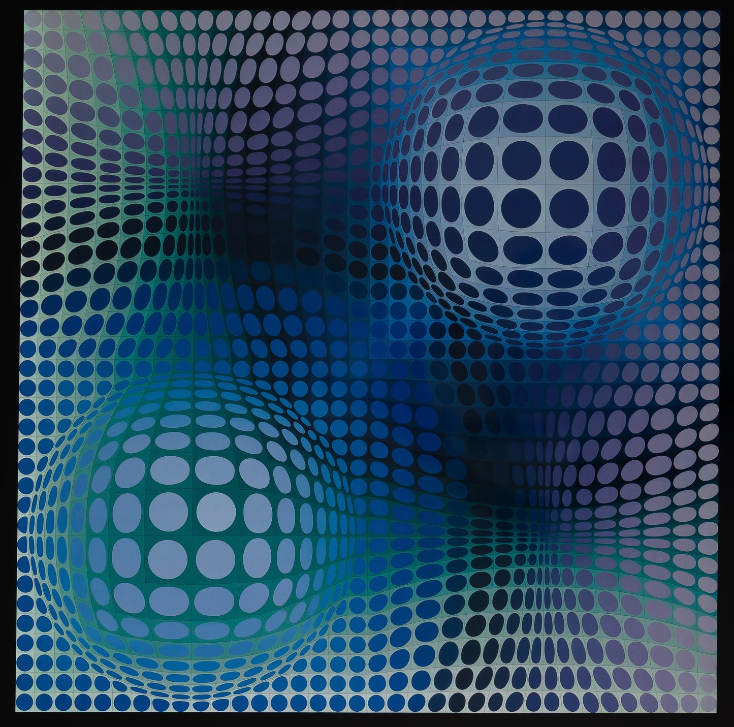 Victor VASARELY : FENY - Héliogravure