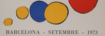 Alexander CALDER : Sala Gaspar - Lithographie originale